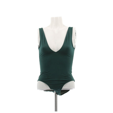 Maillot de bain vert une pièce