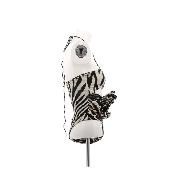 Maillot de bain une pièce zèbre