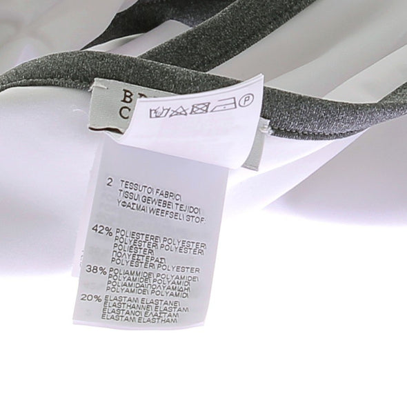 Maillot de bain deux pièces bicolore