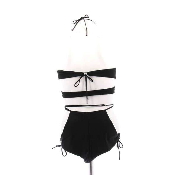 Maillot de bain deux pièces noir