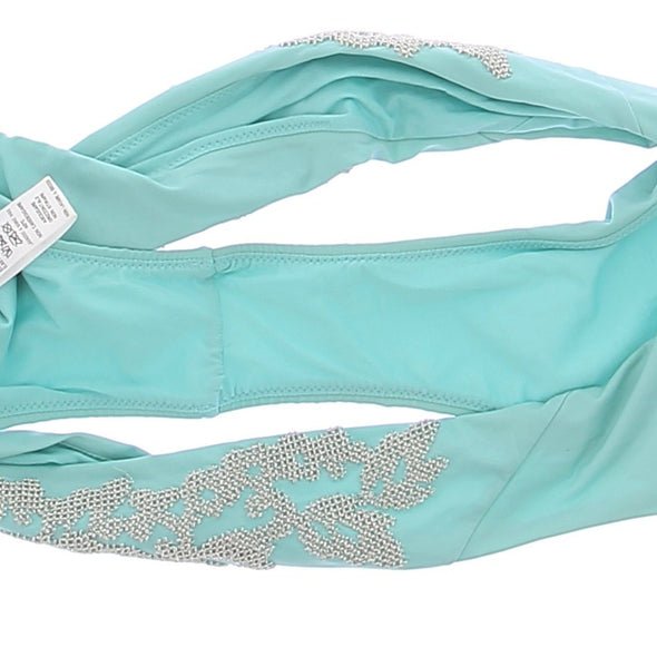 Maillot de bain deux pièces turquoise