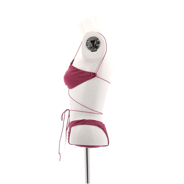 Maillot de bain deux pièces violet