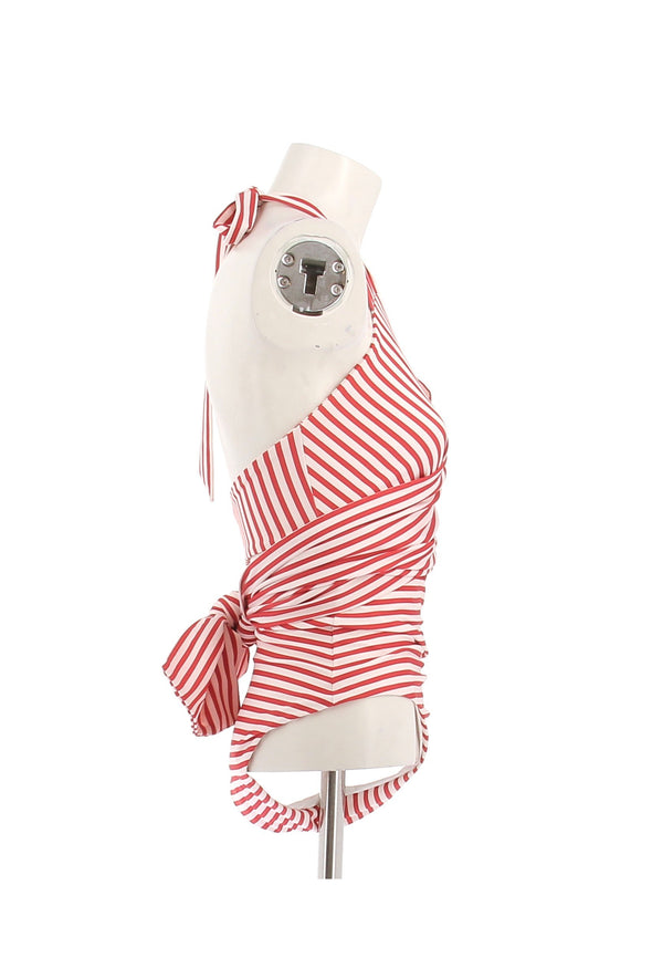 Maillot de bain une pièce rouge