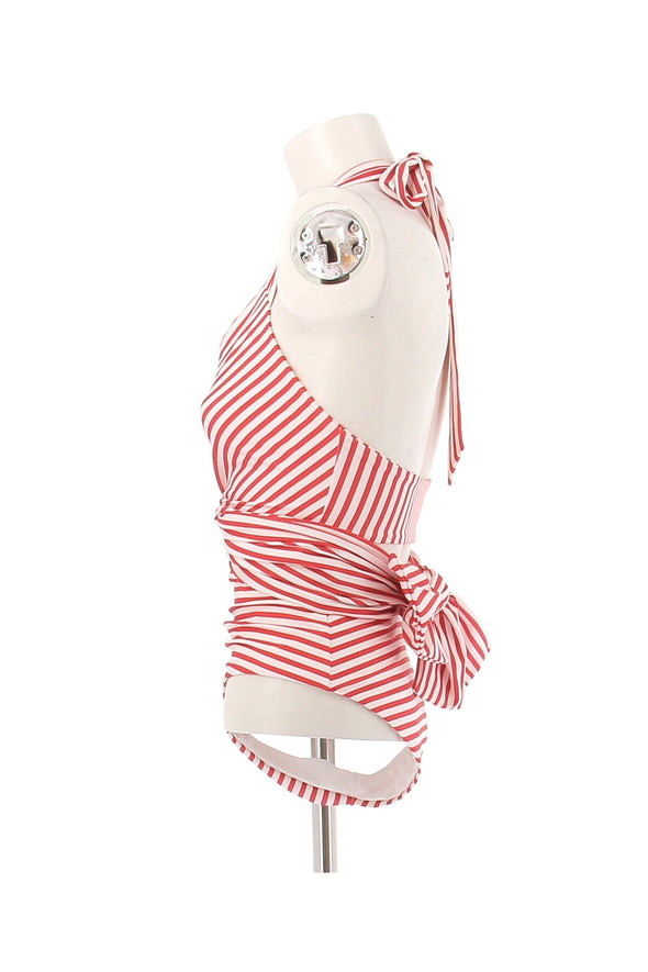 Maillot de bain une pièce rouge