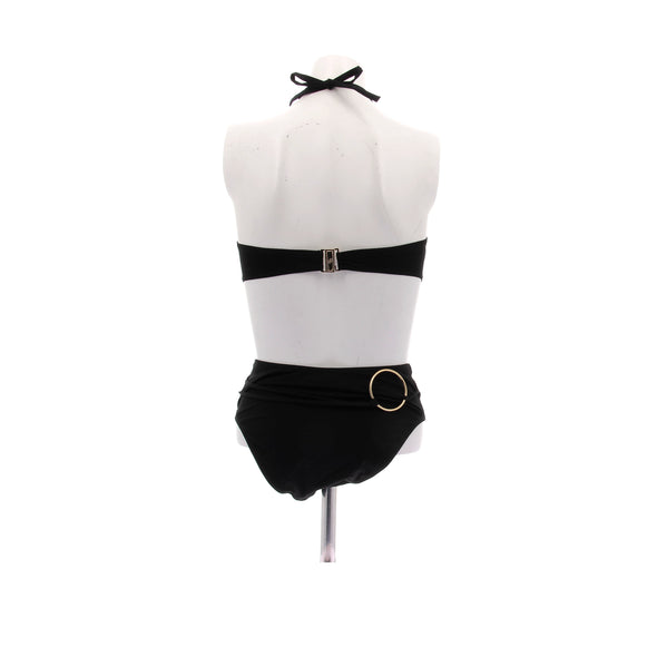 Maillot de bain noir 2 pièces