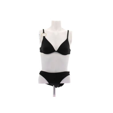 Maillot de bain noir 2 pièces
