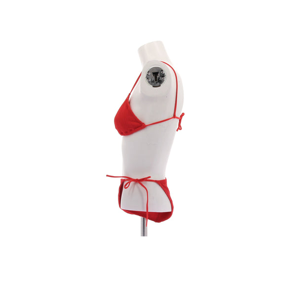 Maillot de bain rouge 2 pièces