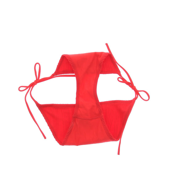 Maillot de bain rouge 2 pièces