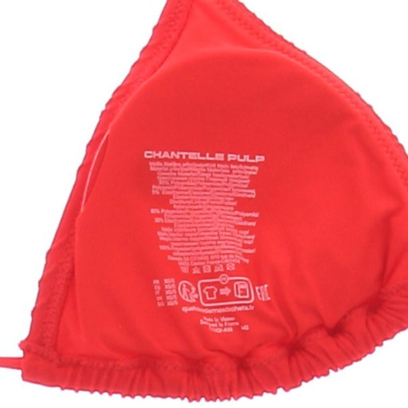 Maillot de bain rouge 2 pièces