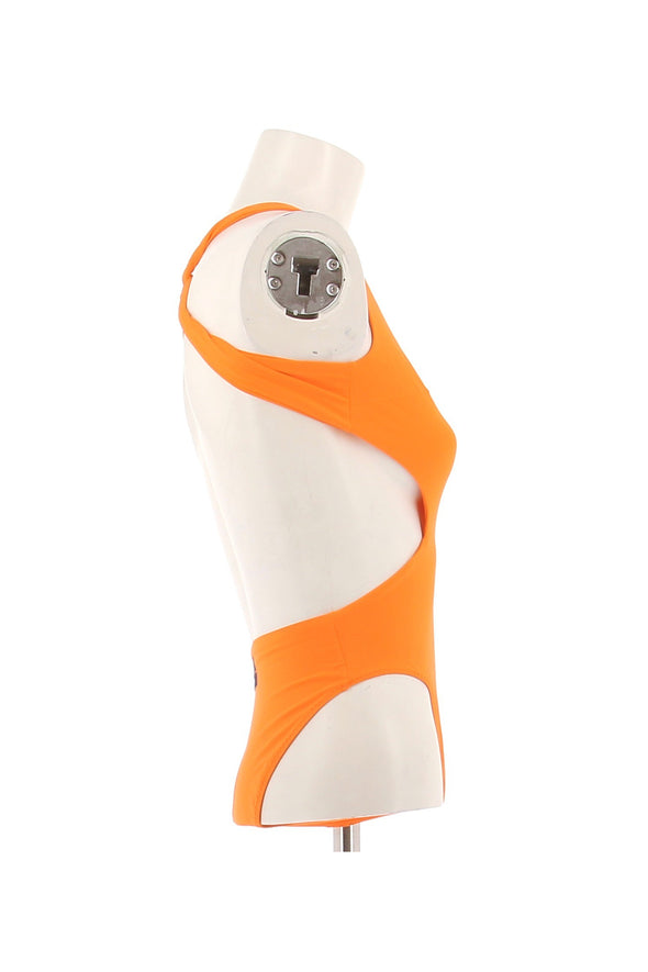 Maillot de bain une pièce orange