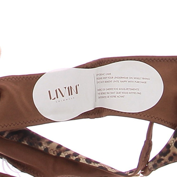 Maillot de bain deux-pièces léopard