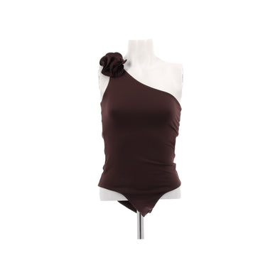 Maillot de bain une pièce marron