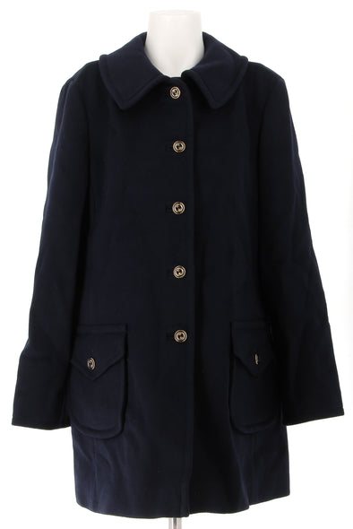 Manteau bleu marine