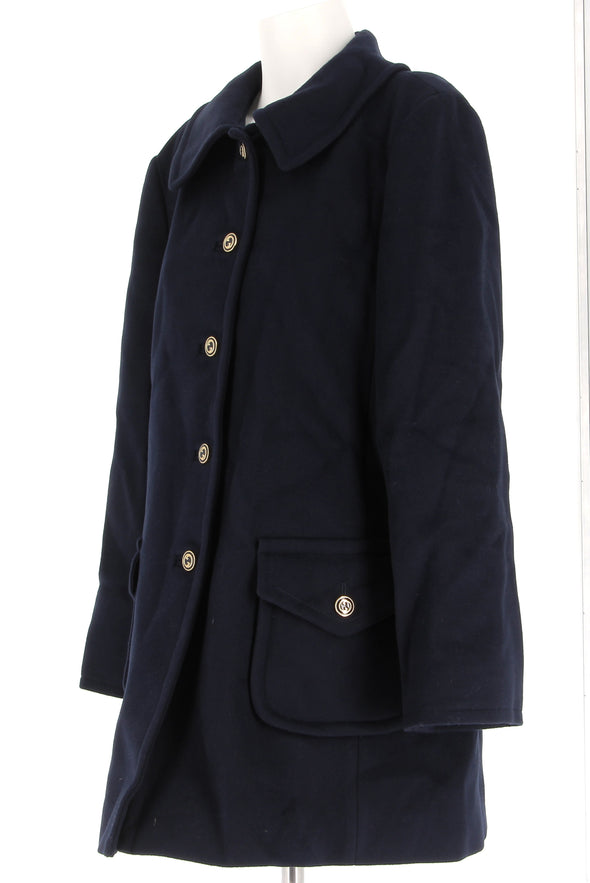 Manteau bleu marine