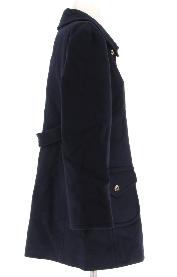 Manteau bleu marine