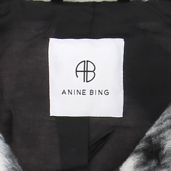 Manteau à carreaux