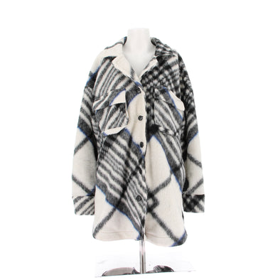 Manteau à carreaux