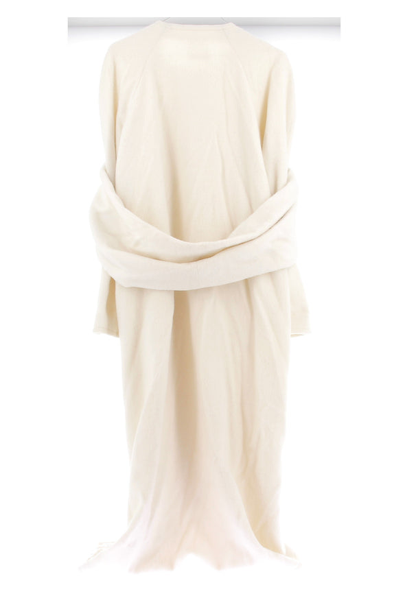 Manteau en laine blanc