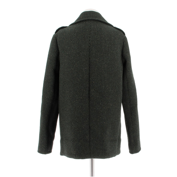 Manteau en laine vert