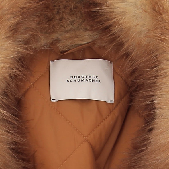 Manteau en fausse fourrure