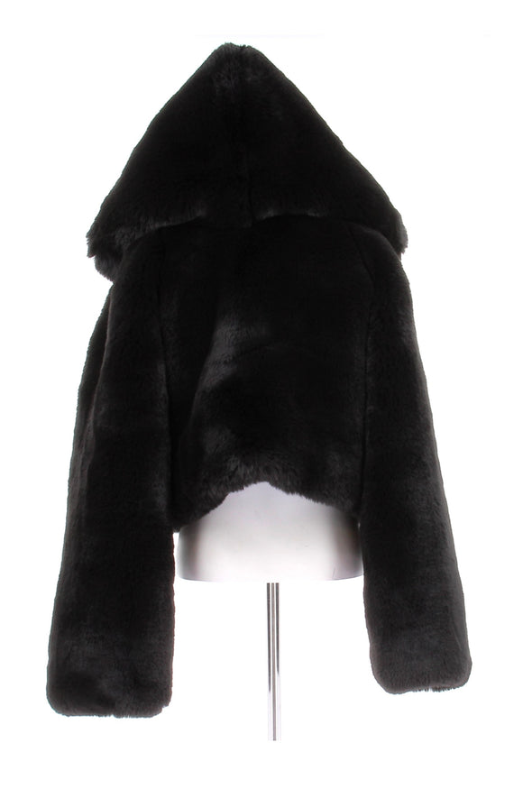 Manteau en fourrure synthétique