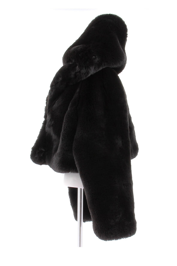 Manteau en fourrure synthétique