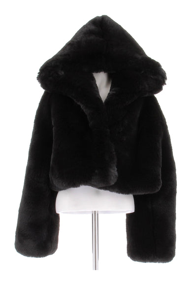 Manteau en fourrure synthétique