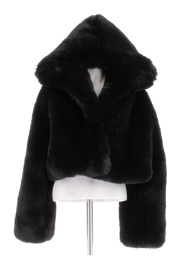 Manteau en fourrure synthétique