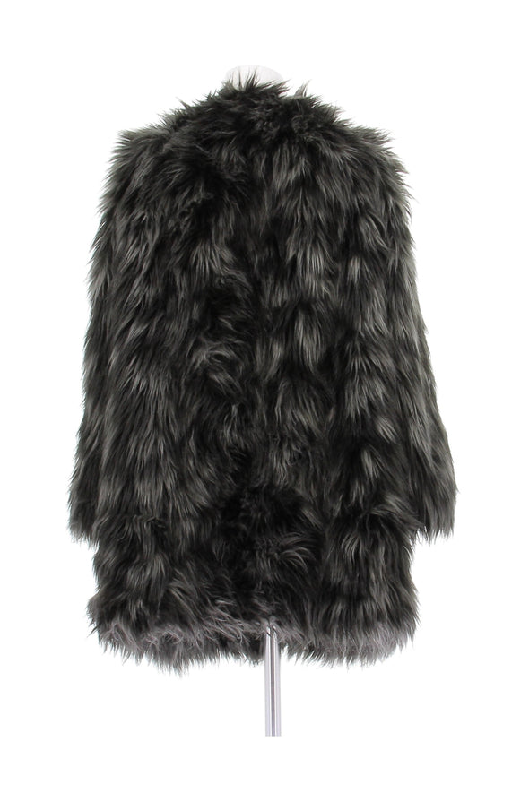 Manteau en fourrure synthétique