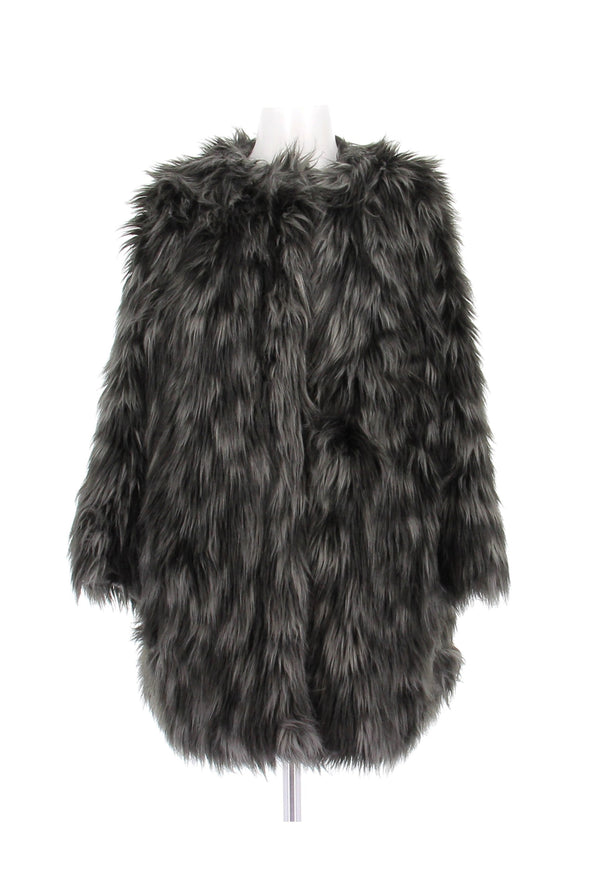 Manteau en fourrure synthétique