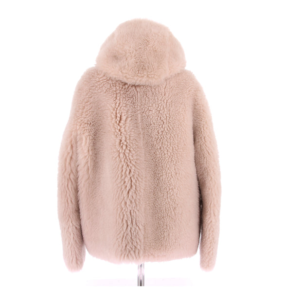 Veste lainée beige