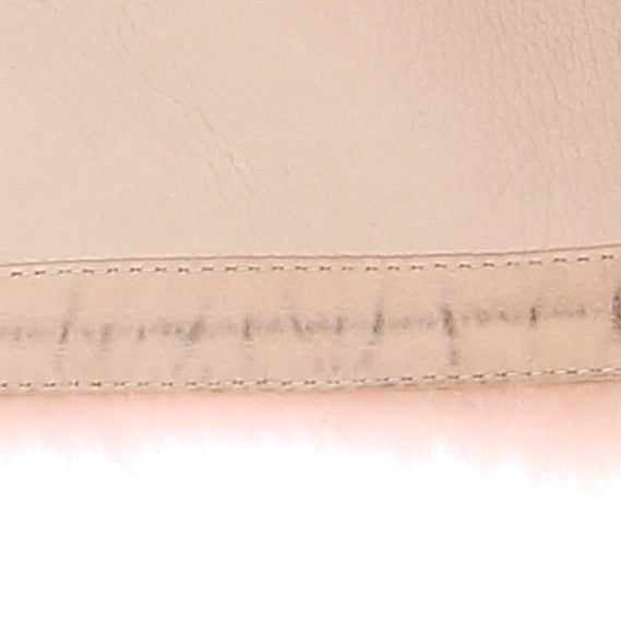 Veste lainée beige
