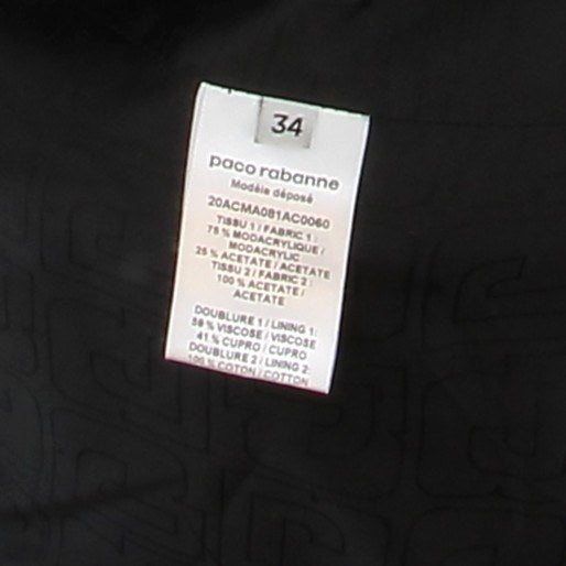 Manteau en fausse fourrure