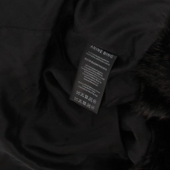 Manteau en fausse fourrure