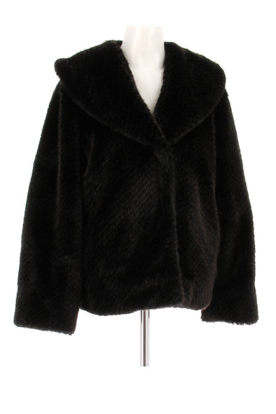 Manteau en fausse fourrure
