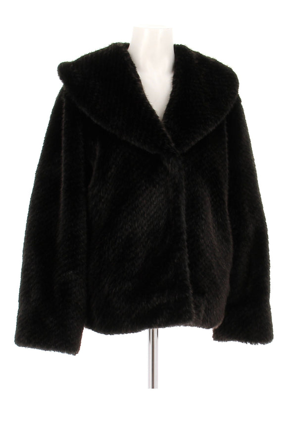 Manteau en fausse fourrure