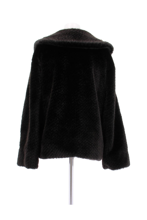 Manteau en fausse fourrure