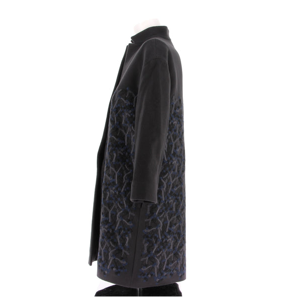 Manteau en cachemire noir