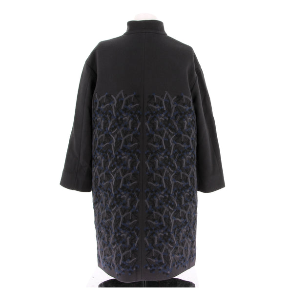 Manteau en cachemire noir