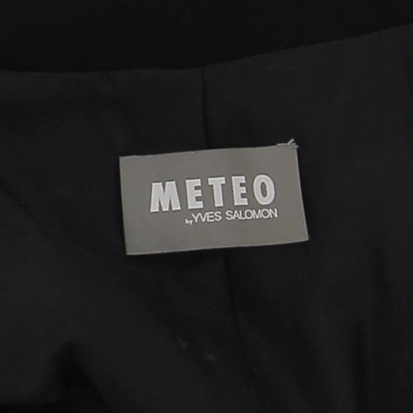Manteau en fourrure de lapin léopard