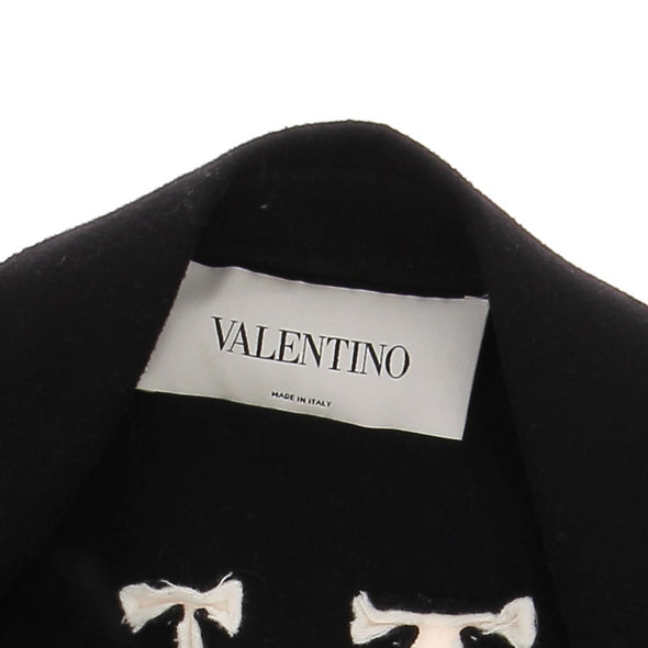Manteau en laine noir