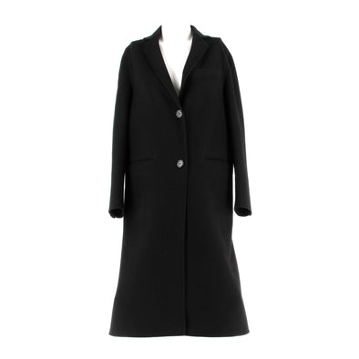 Manteau en laine noir
