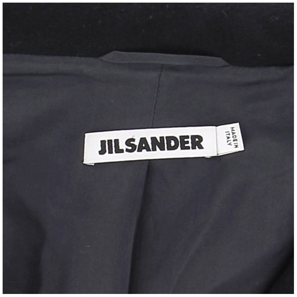 Manteau en laine noir