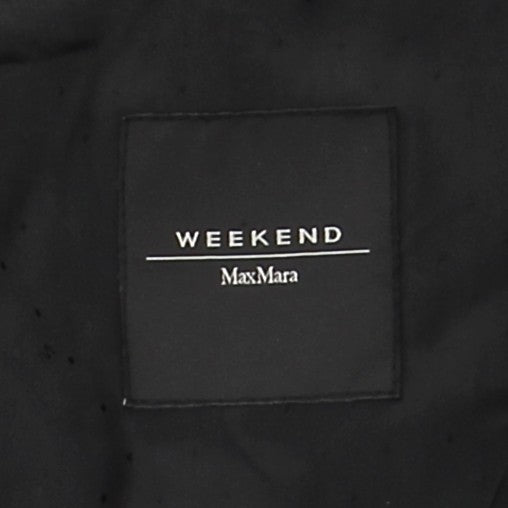 Manteau en laine noir