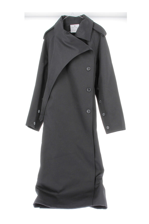 Trench Oblique noir