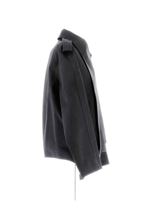 Trench court en laine