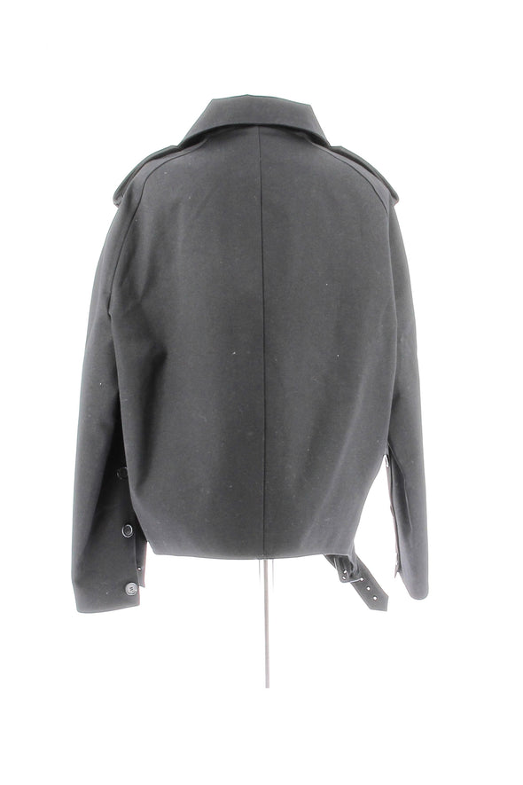 Trench court en laine