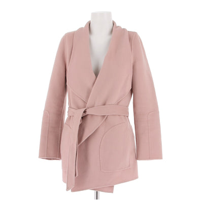 Veste en laine rose