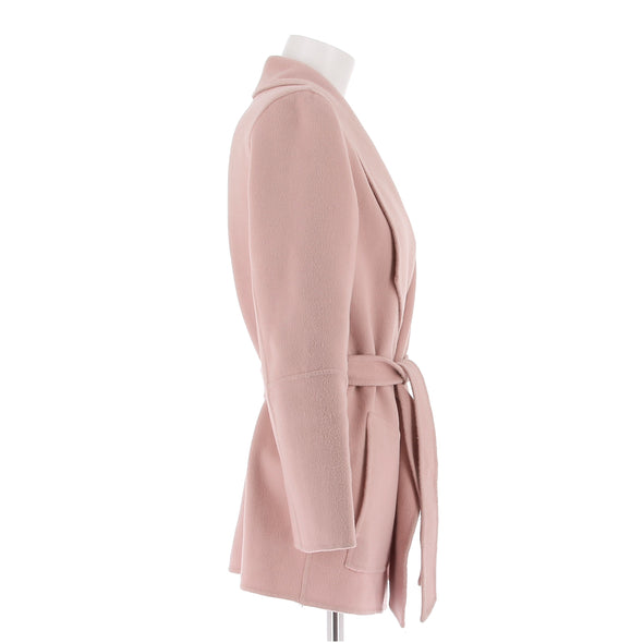 Veste en laine rose