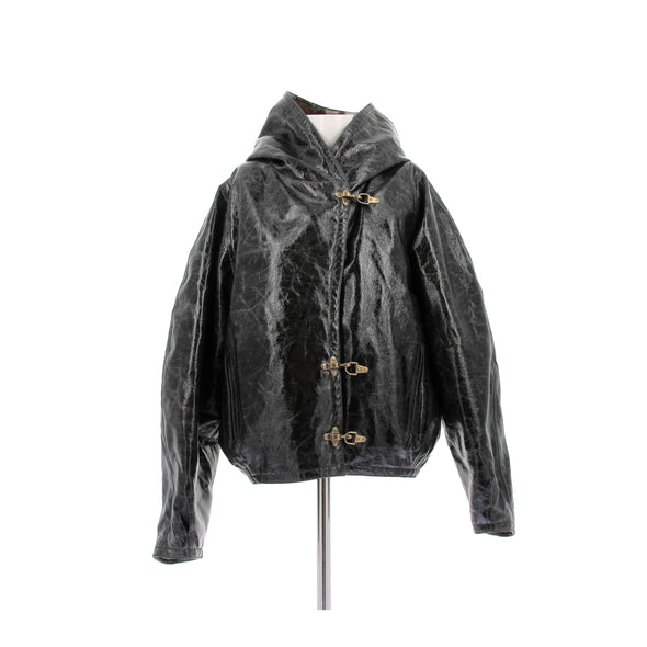 Manteau en similicuir